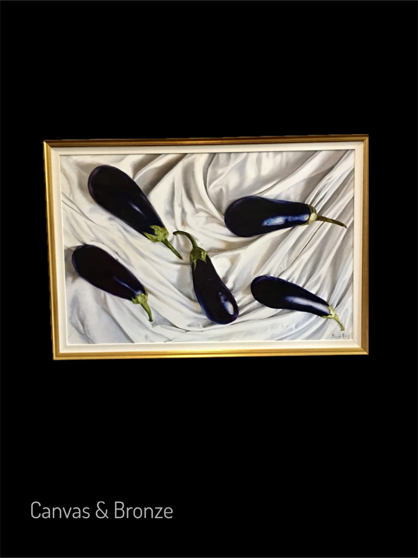 M Luisa perez, Brinjals, 2016
