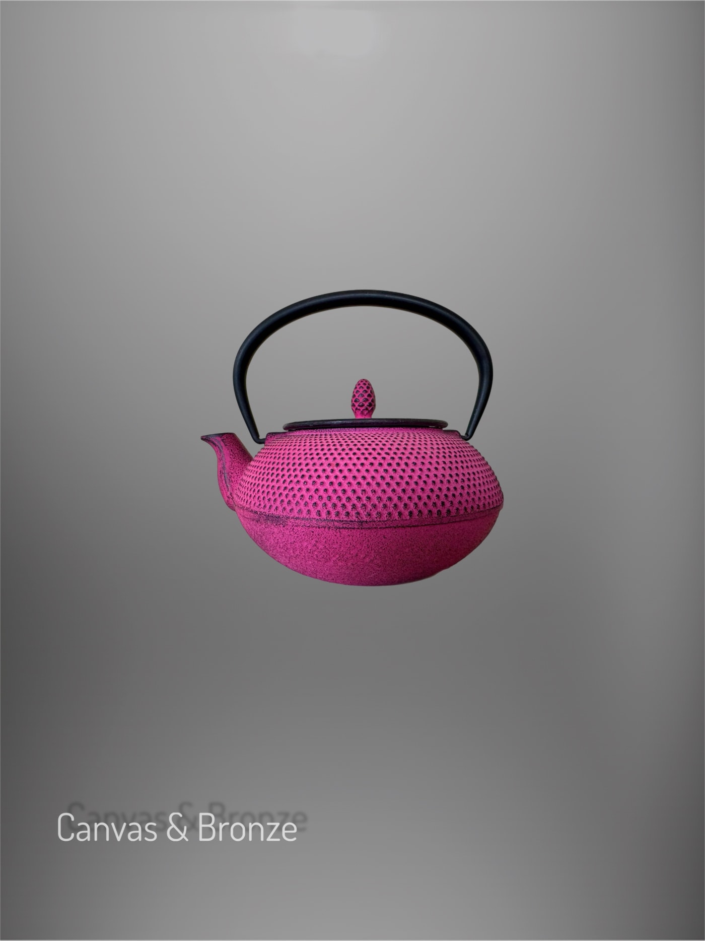 Anonymous, Japanese Cast Iron Teapot - Pink, 2021