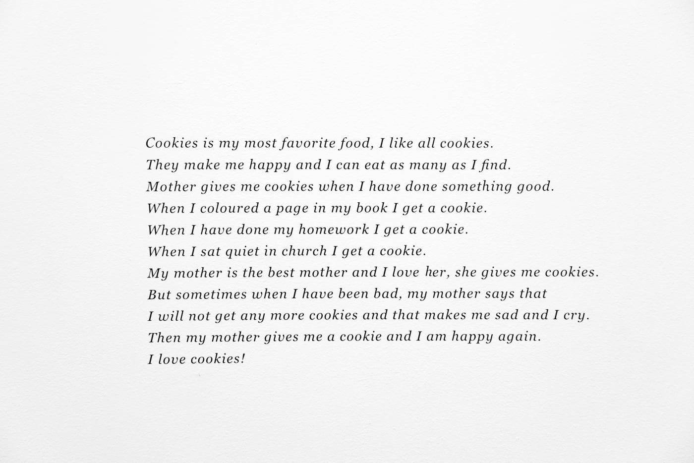 Thomas Broomé | Pieces of Andy