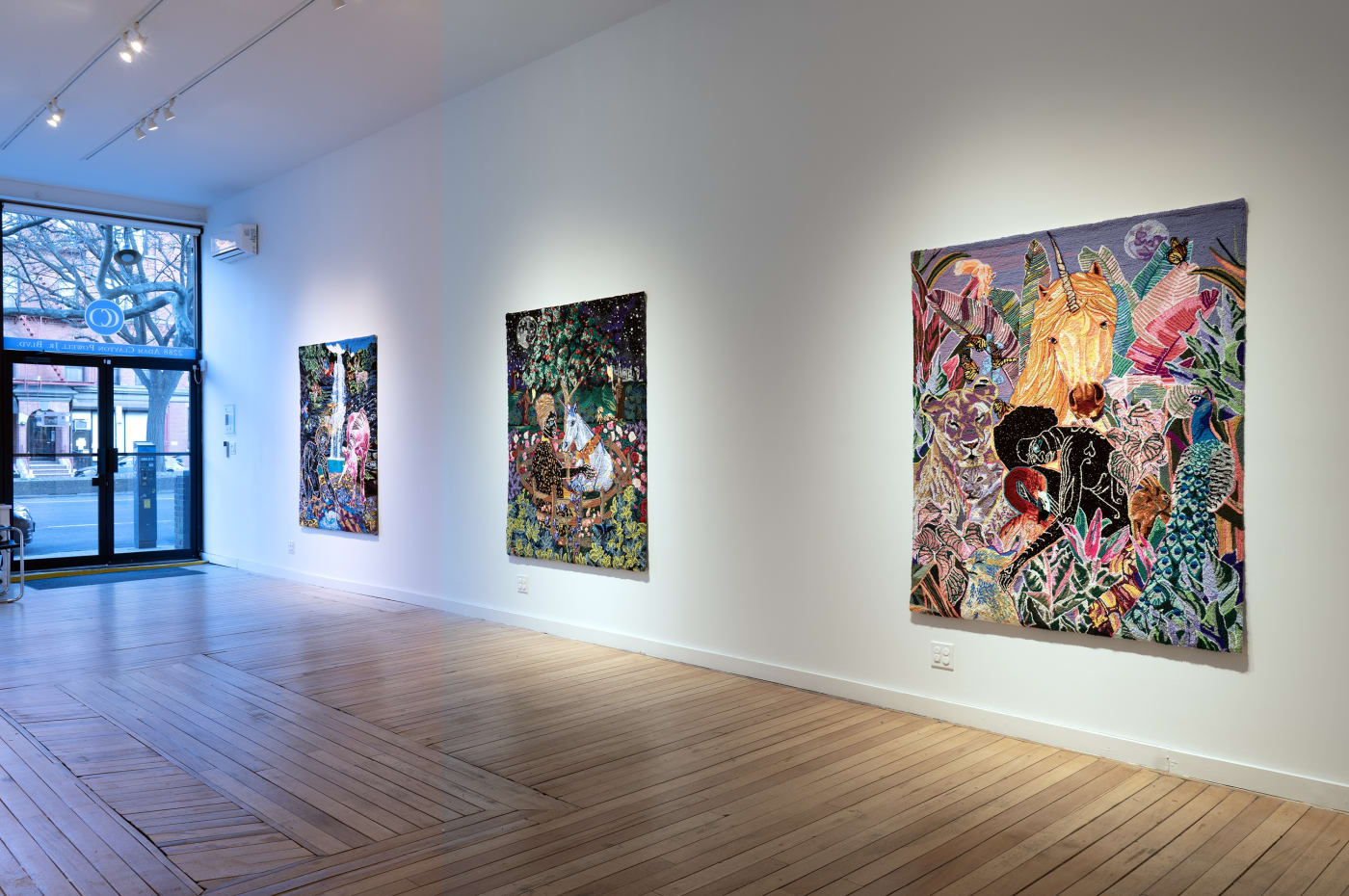 Unearthing Unicorns' installation view