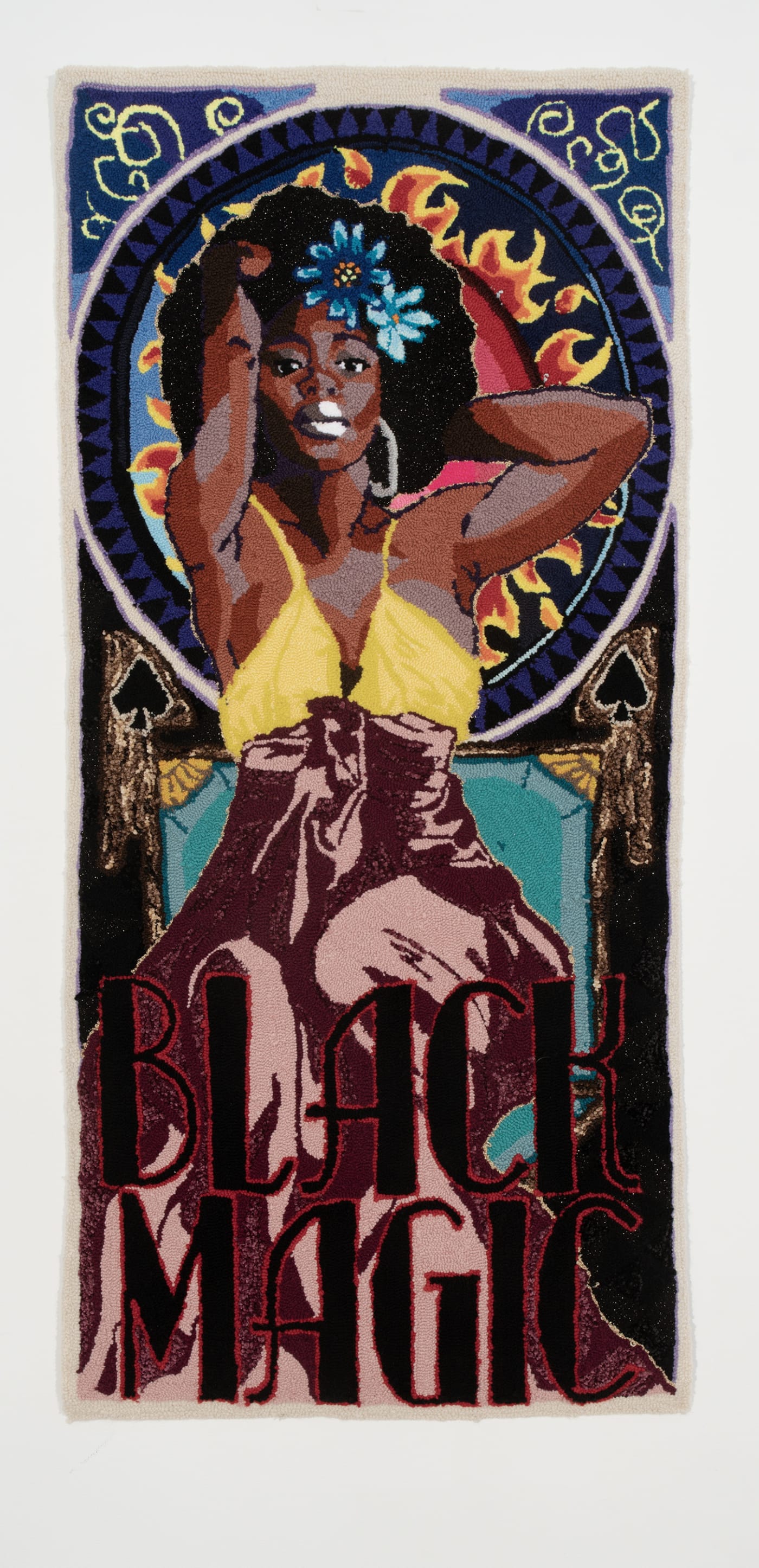 Simone Elizabeth Saunders, Queen of Spades (Black Magic), 2021