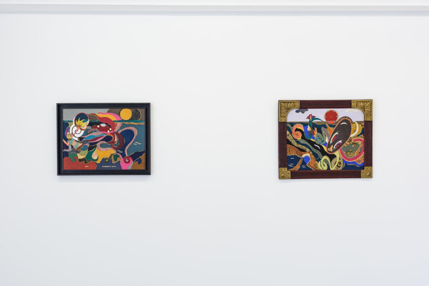 丸川コレクション展 | ジョナサン・ハマー：巻物と触手