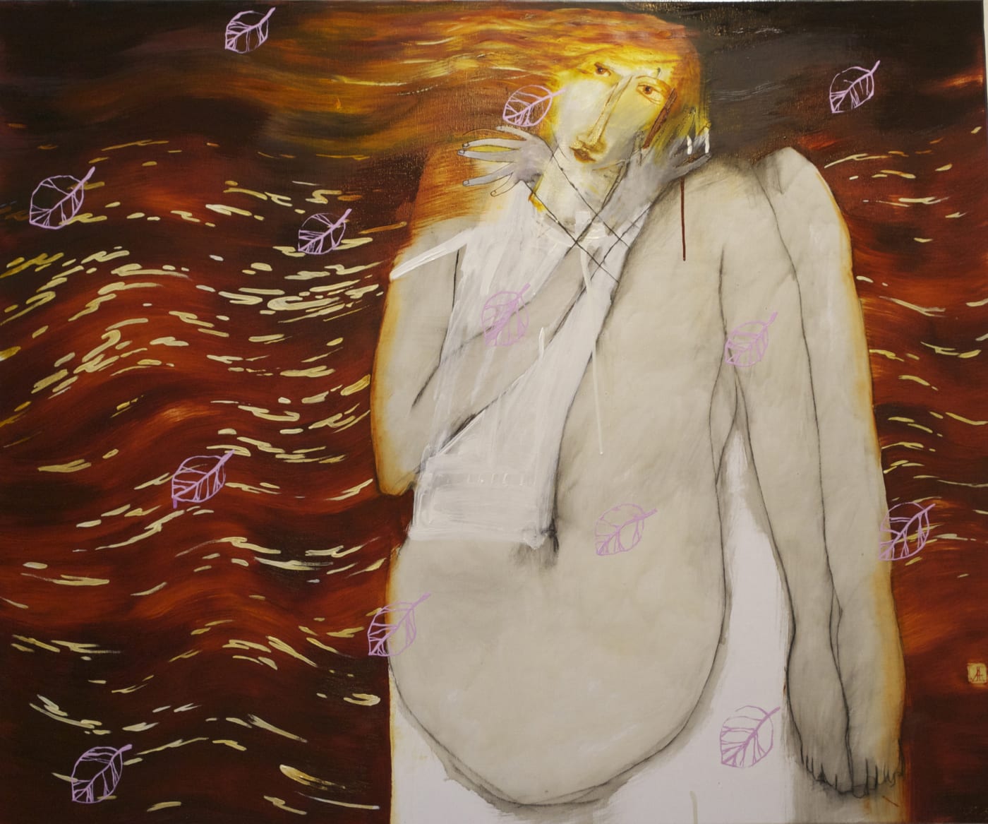Franklin. oil on canvas. 100x120CM