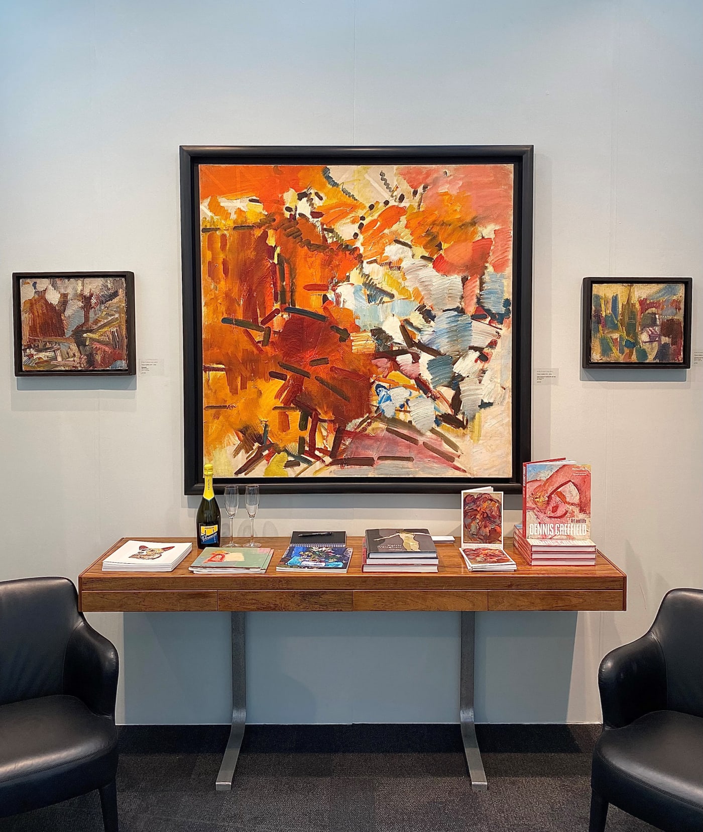Dennis Creffield paintings at the London Art Fair