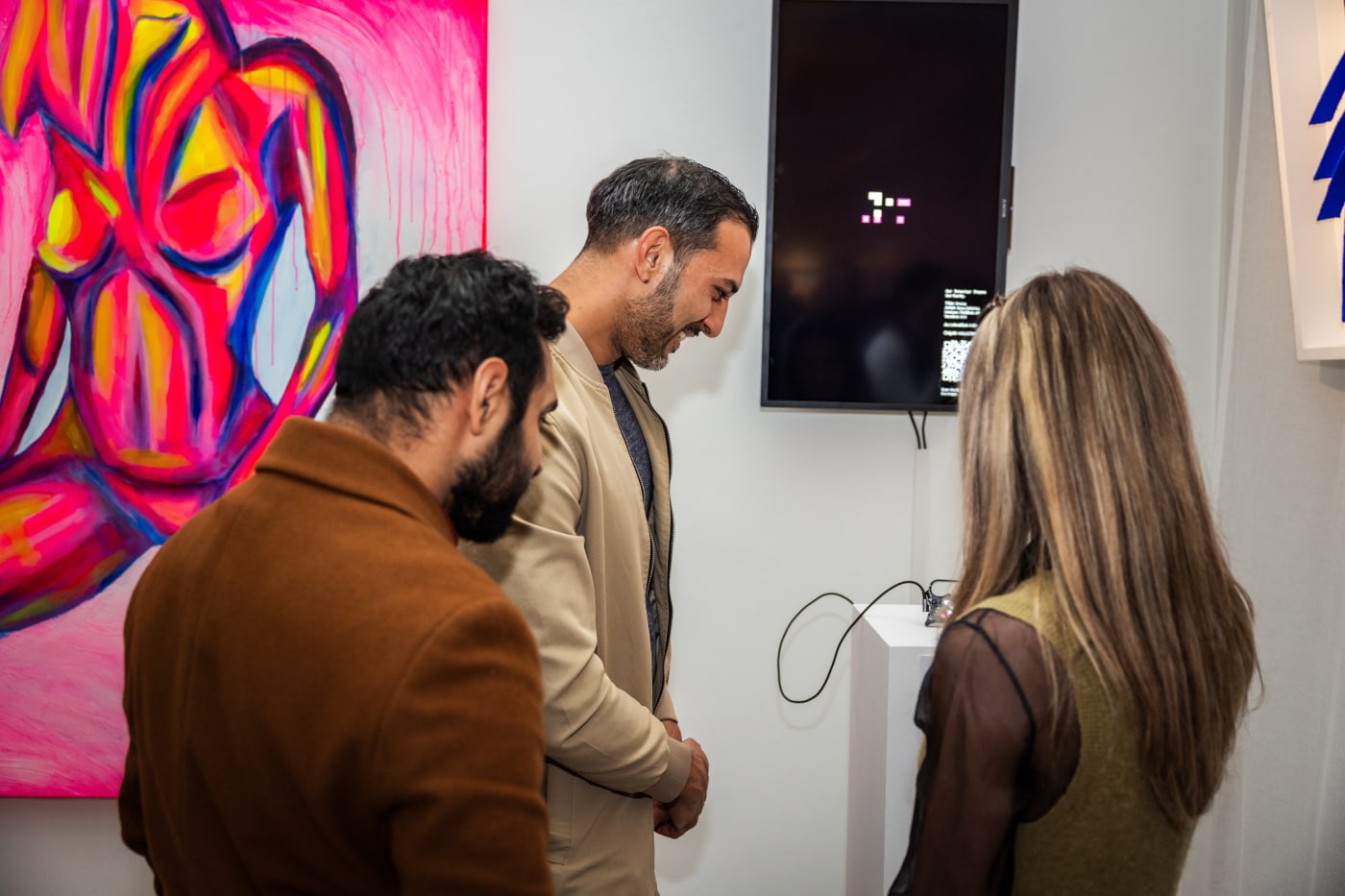 Kei London at the British Art Fair in Saatchi Gallery
