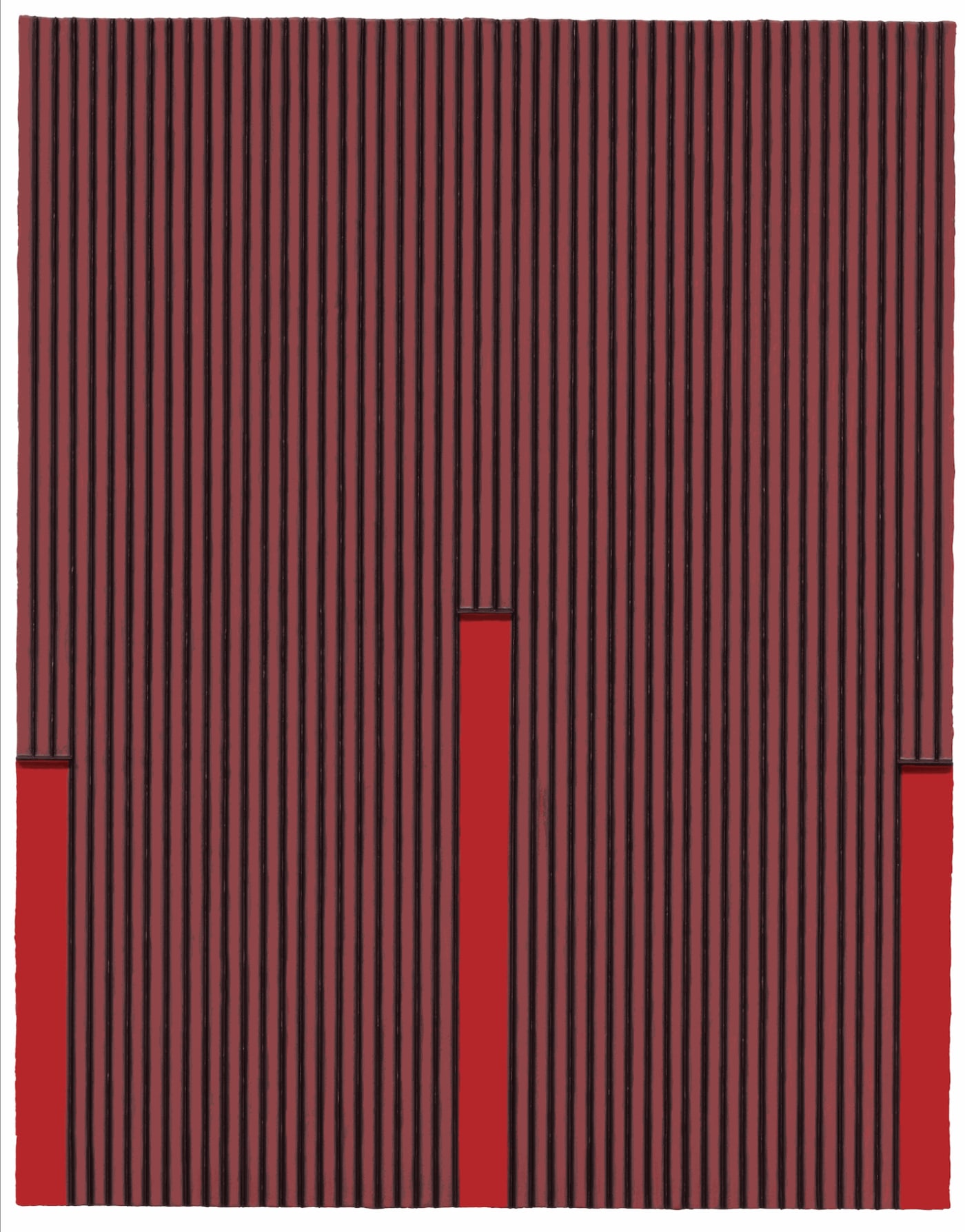 Park Seo-Bo Ecriture No 220907 2022 Acrylic On Ceramic 93.5x73.5cm 220,000 USD