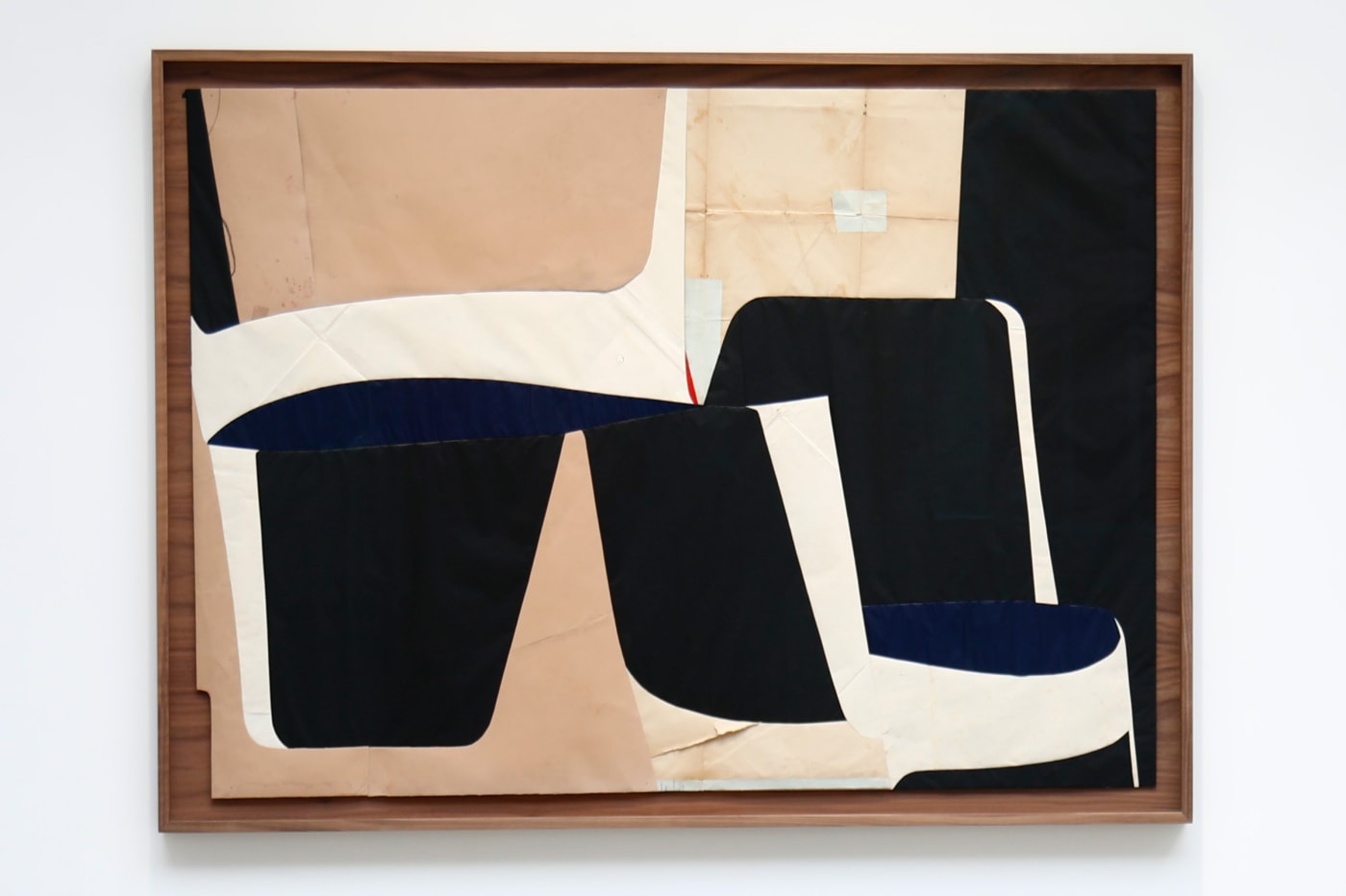 Jesse Willems Kensho, 2024 Handcut collage 125 x 92 cm