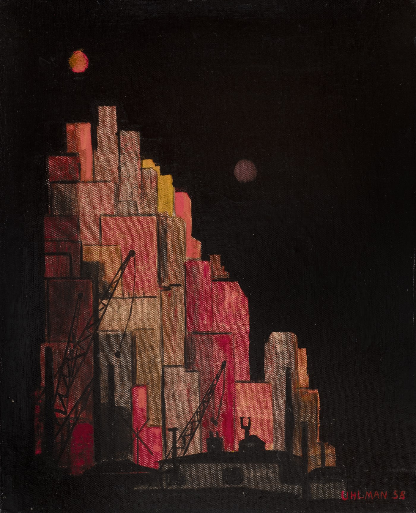 Fred Uhlman (1901-1985), The Red Tower