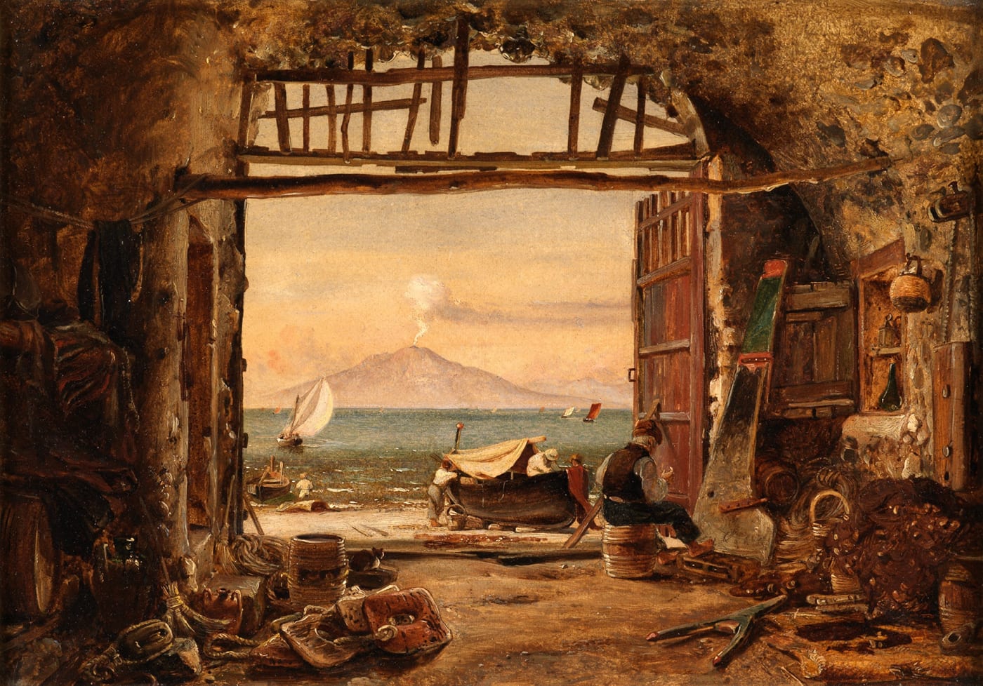 Edward William Cooke (1811-1880), Vesuvius