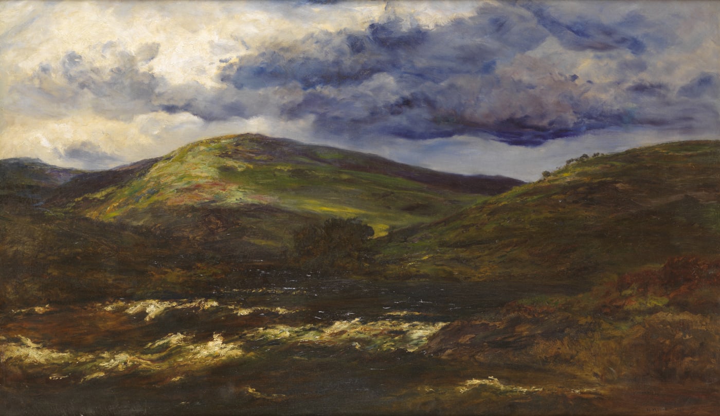 Henry Moore (1831-1895), Glen Orchy, Storm coming on