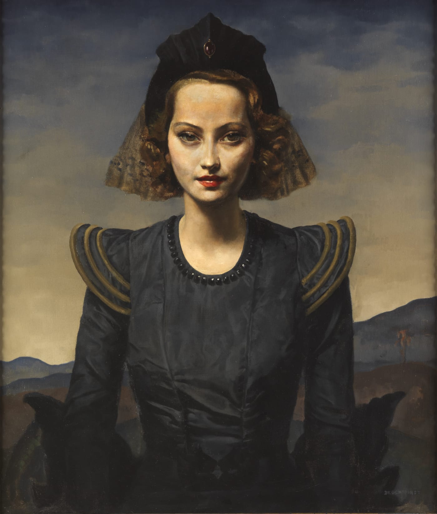 Gerald Brockhurst (1890-1978), Merle Oberon, 1937