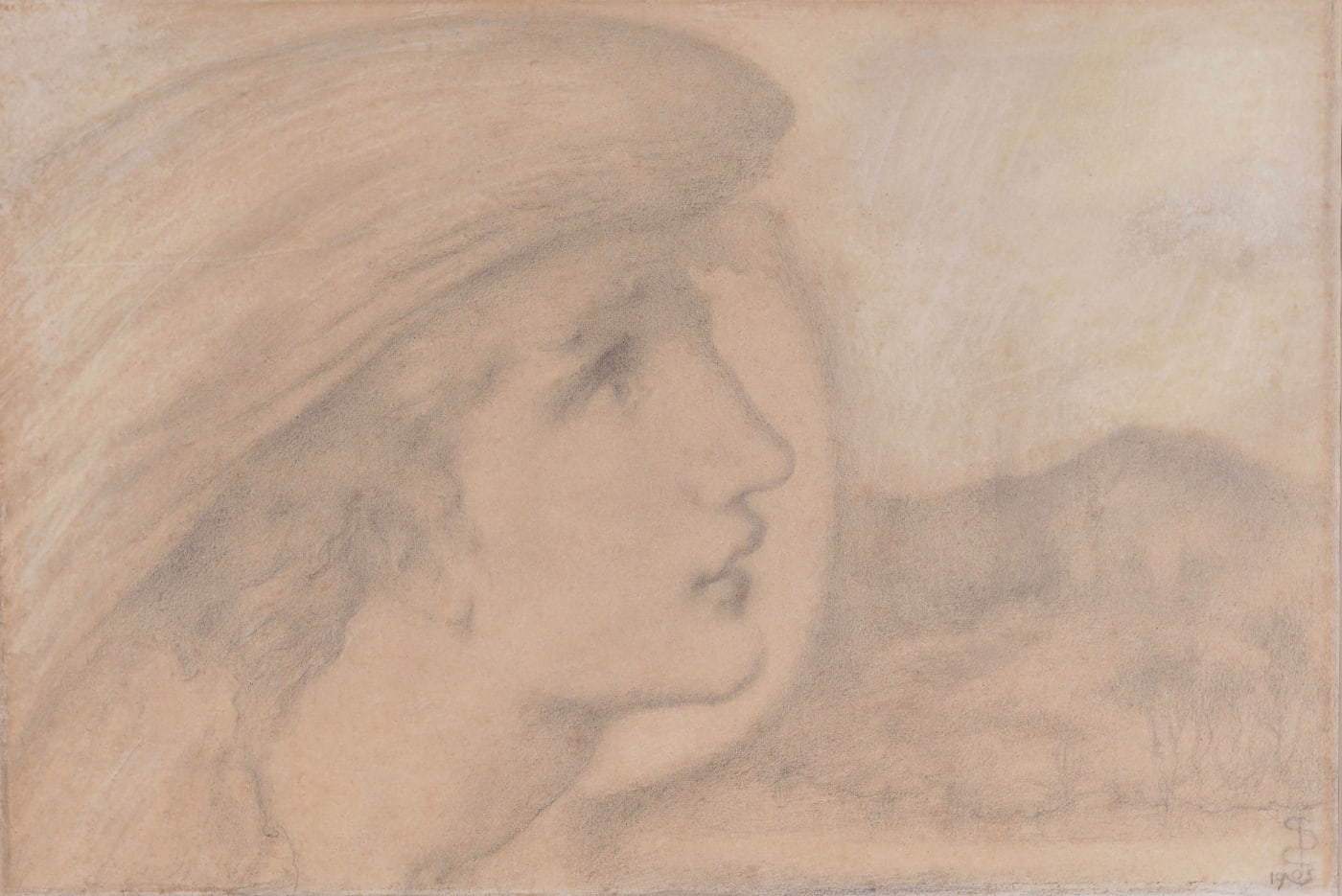 Simeon Solomon (1840-1905), Love