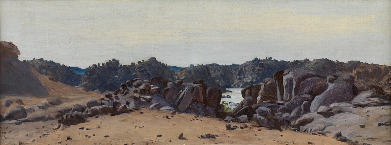 Matthew Ridley Corbet (1850-1902), A Wadi, Egypt