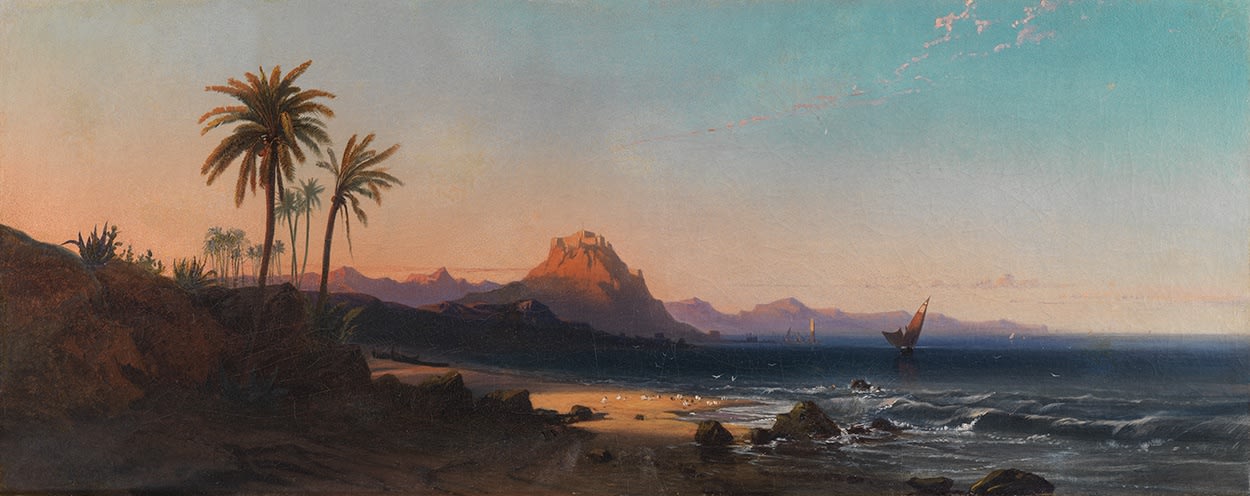 Harry John Johnson (1826-1884), Alicante, Sunset