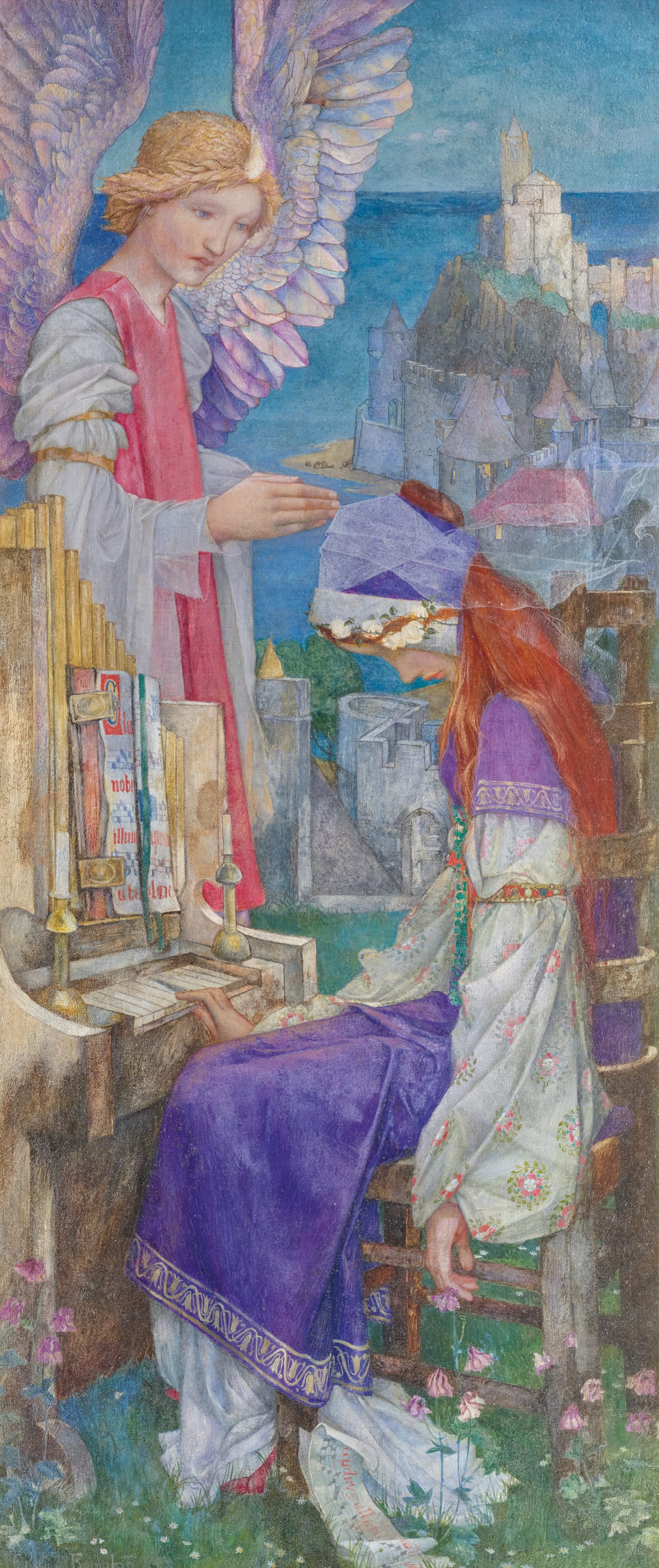 Edward Reginald Frampton (1872-1923), Saint Cecilia