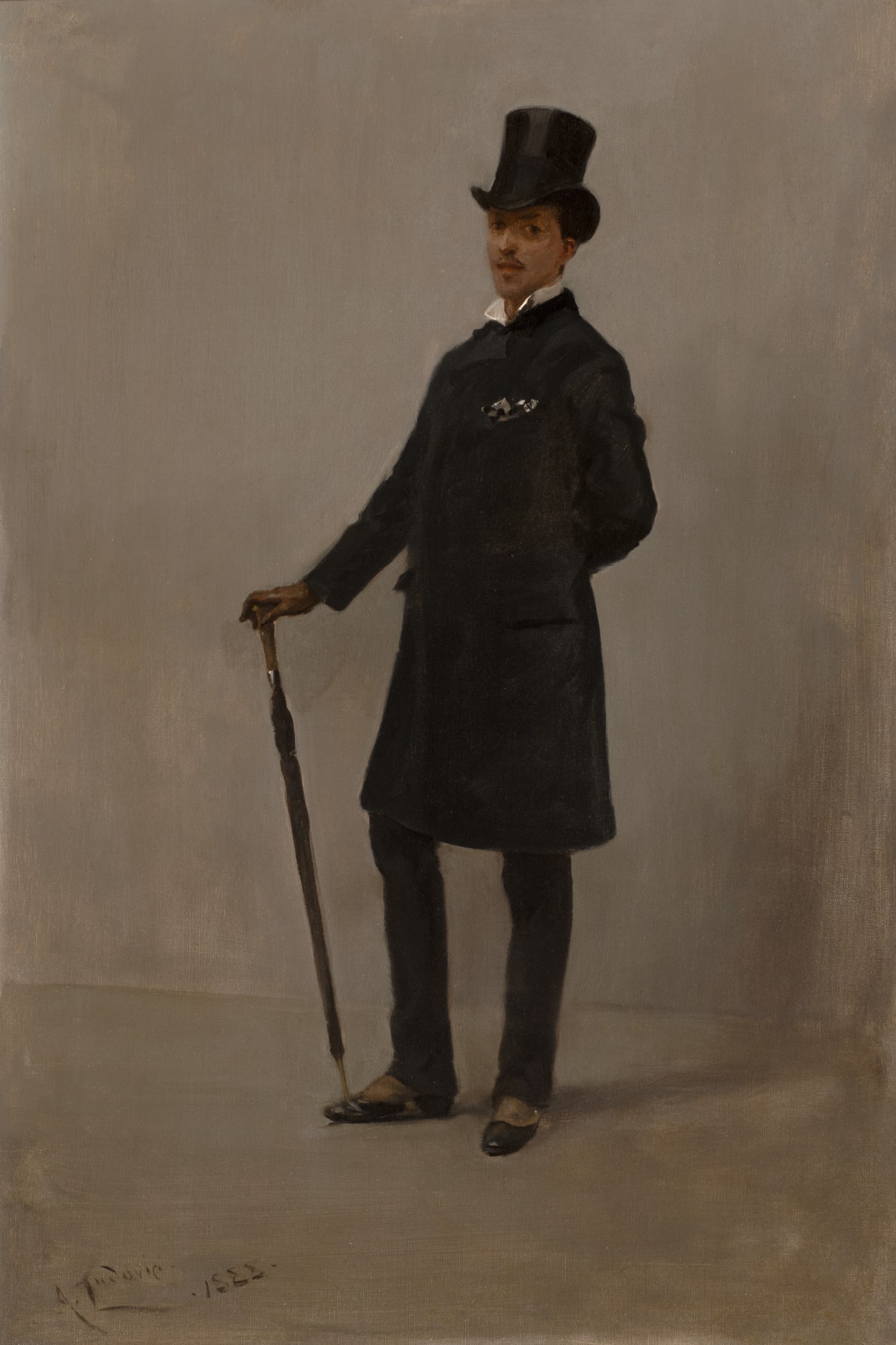 Albert Ludovici, Jnr. (1852-1932), Harmony in Black
