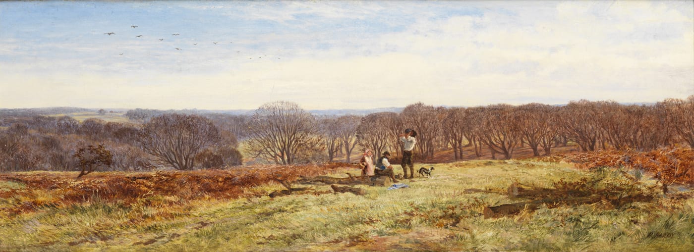 Heywood Hardy (1842-1933), In the New Forest, Hampshire