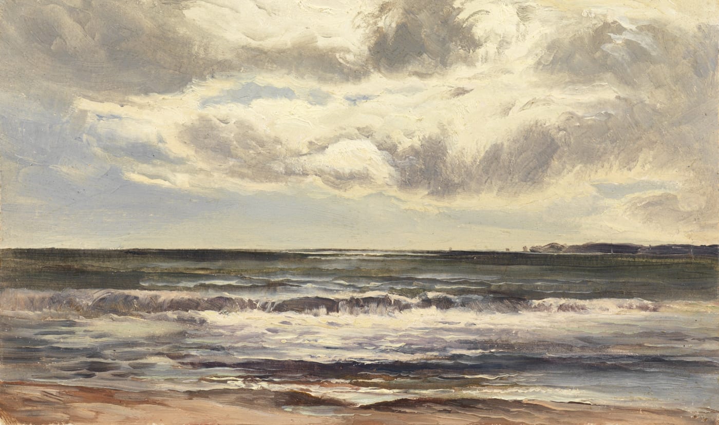 Sidney Richard Percy (1821-1886), Grange-over-Sands, and, Lancaster Sands
