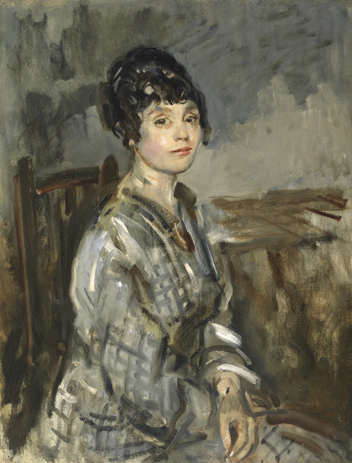 Arthur Ambrose McEvoy (1877-1927), The Governess