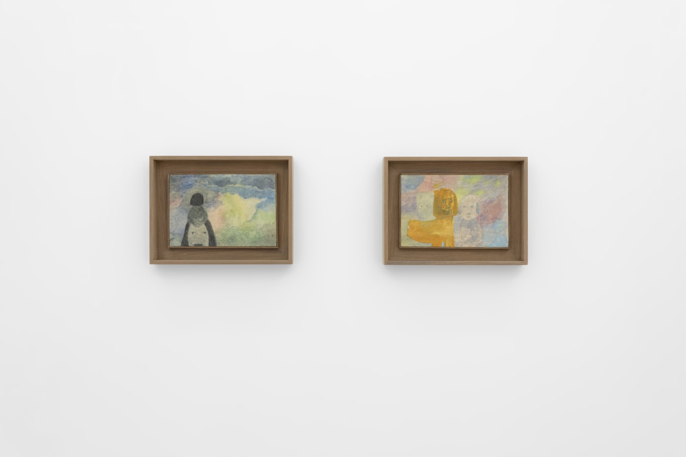 Installation view from "Shallow Depths" at OTP Copenhagen, 2022.