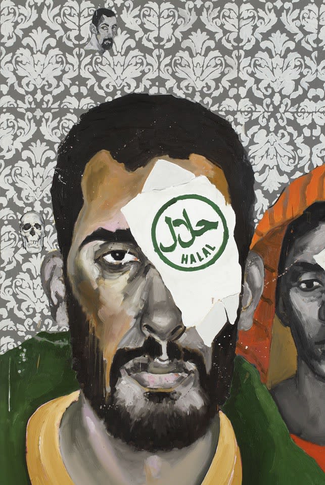Nabil Saouabi, Eyes Wide Shut, Detail shot