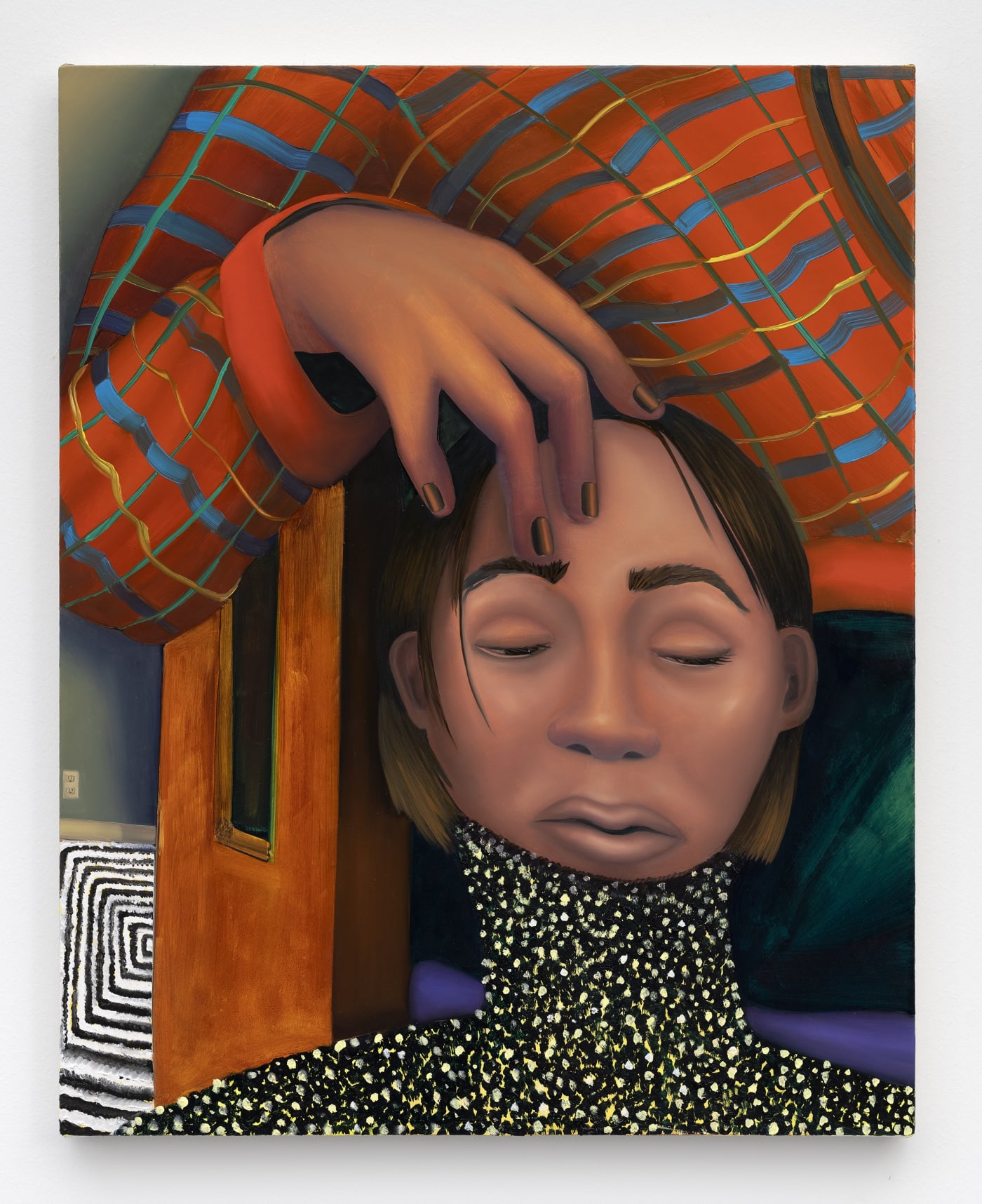 Coady Brown Undoing, 2021 Oil on canvas 76 x 61 cm. 30 x 24 in.