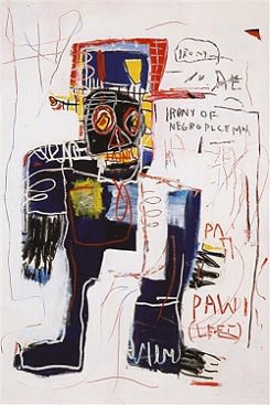 Irony of Negro Policeman, 1981 Acrylic and oilstick on wood 122cm x 183cm