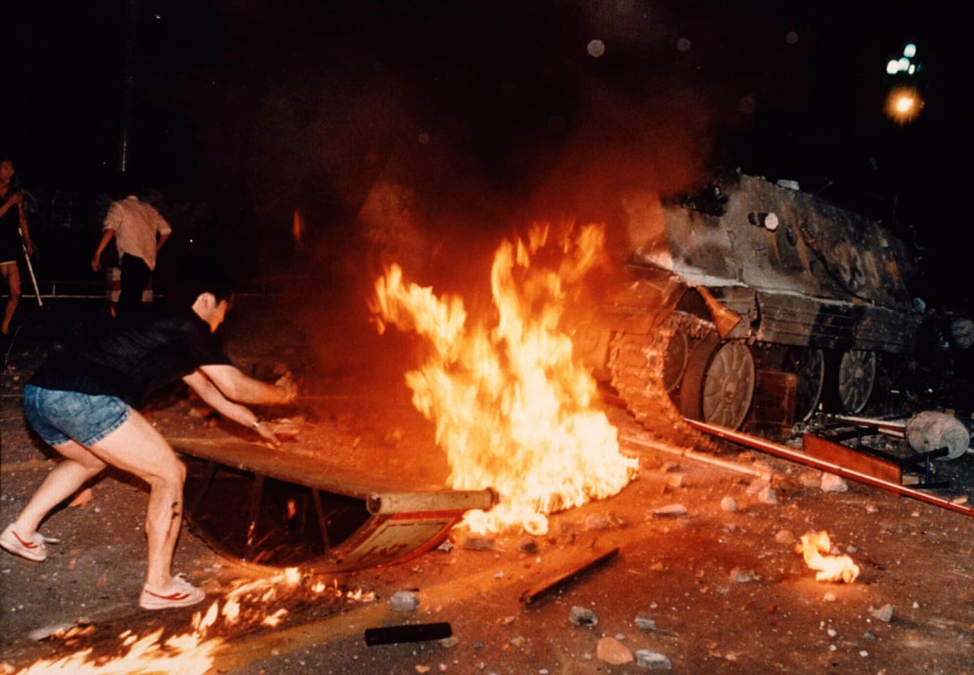 Jeff Widener, Tiananmen Square, China, 1989