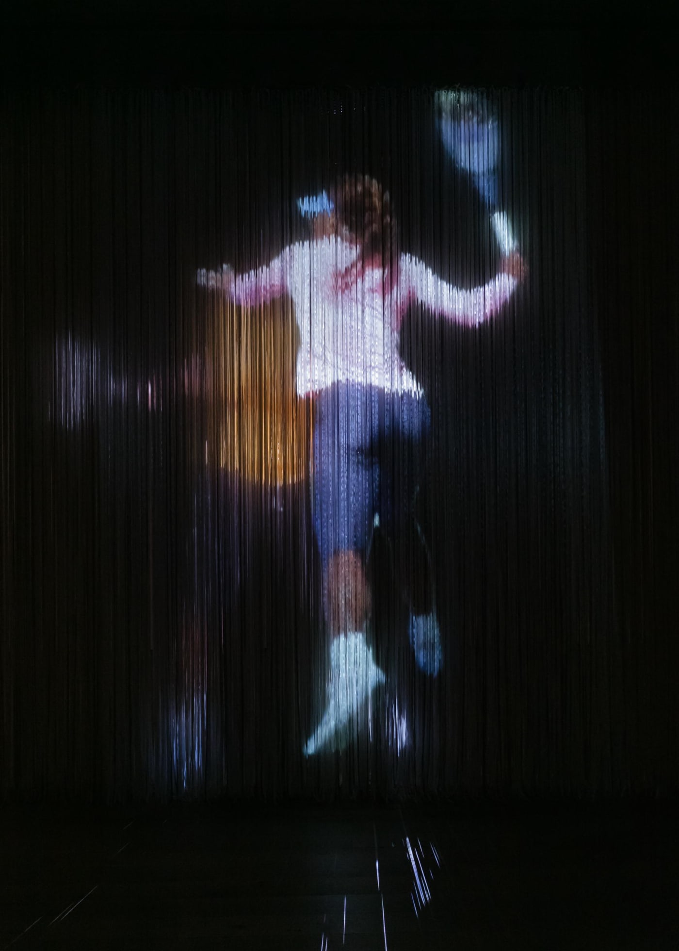 JPW3 Serena Hologram xl, 2017 Hologram installation Dimensions variable