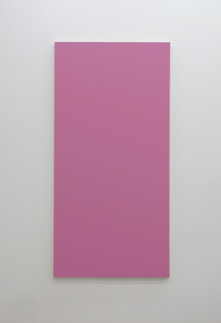 Henry Codax Untitled (Violet), 2012 acrylic on canvas 84 x 42 inches