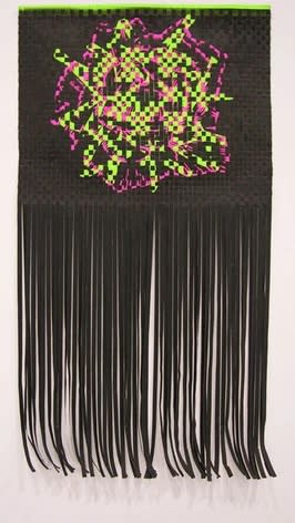 Eva Rothschild Rose Mandala, 2000 woven posters 22 x 40 in