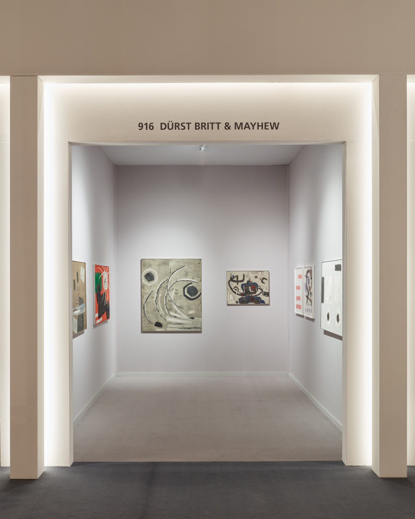 Installation view, TEFAF Maastricht 2024, Solo show by Willem Hussem