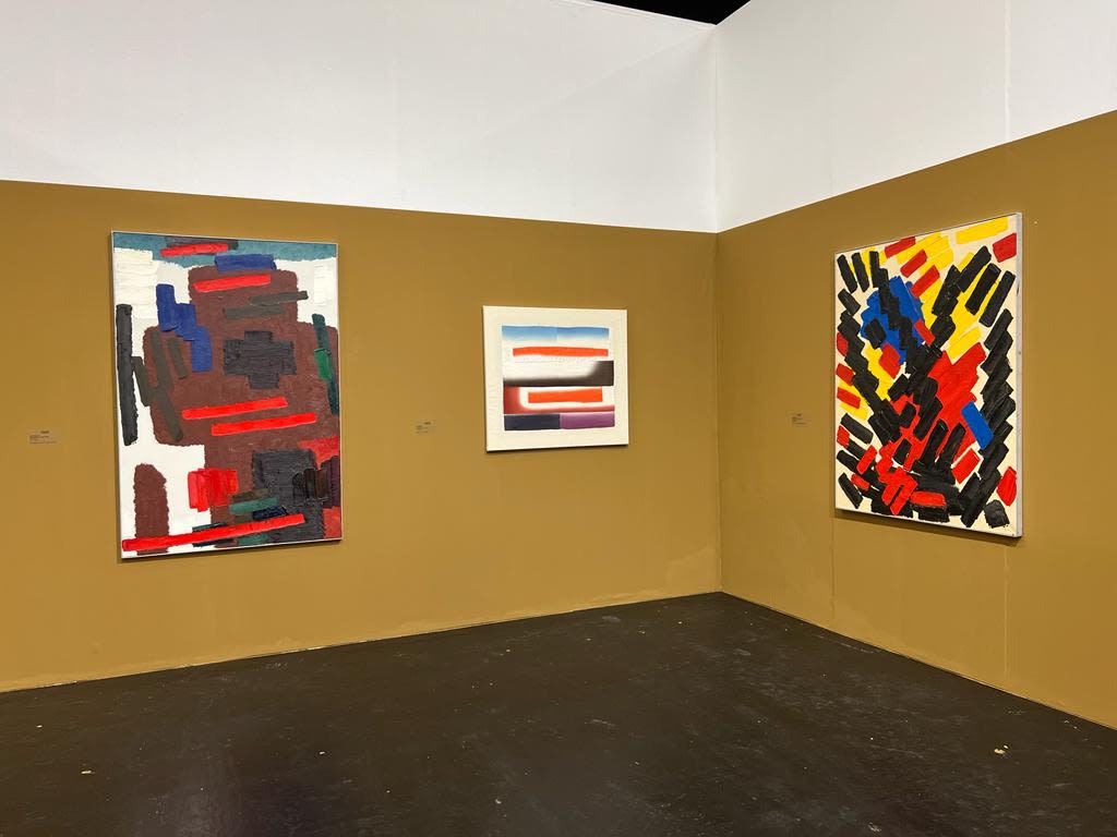 Installation view, Art Cologne 2022, Duo show by Willem Hussem and Paul Beumer