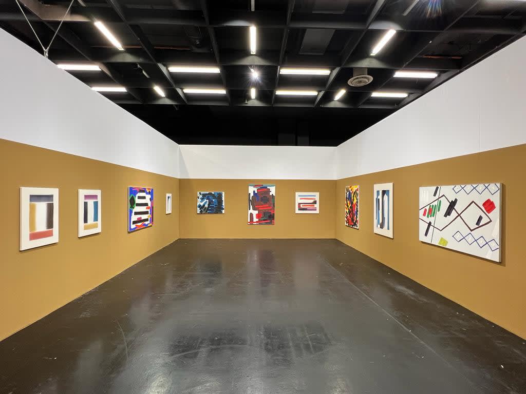 Installation view, Art Cologne 2022, Duo show by Willem Hussem and Paul Beumer