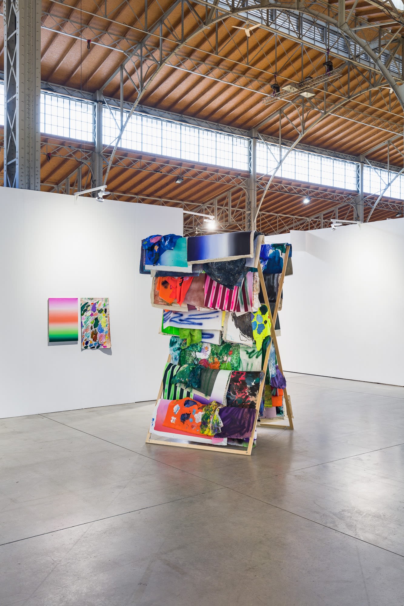 Installation view, Vienna Contemporary 2020, Solo show by David Roth