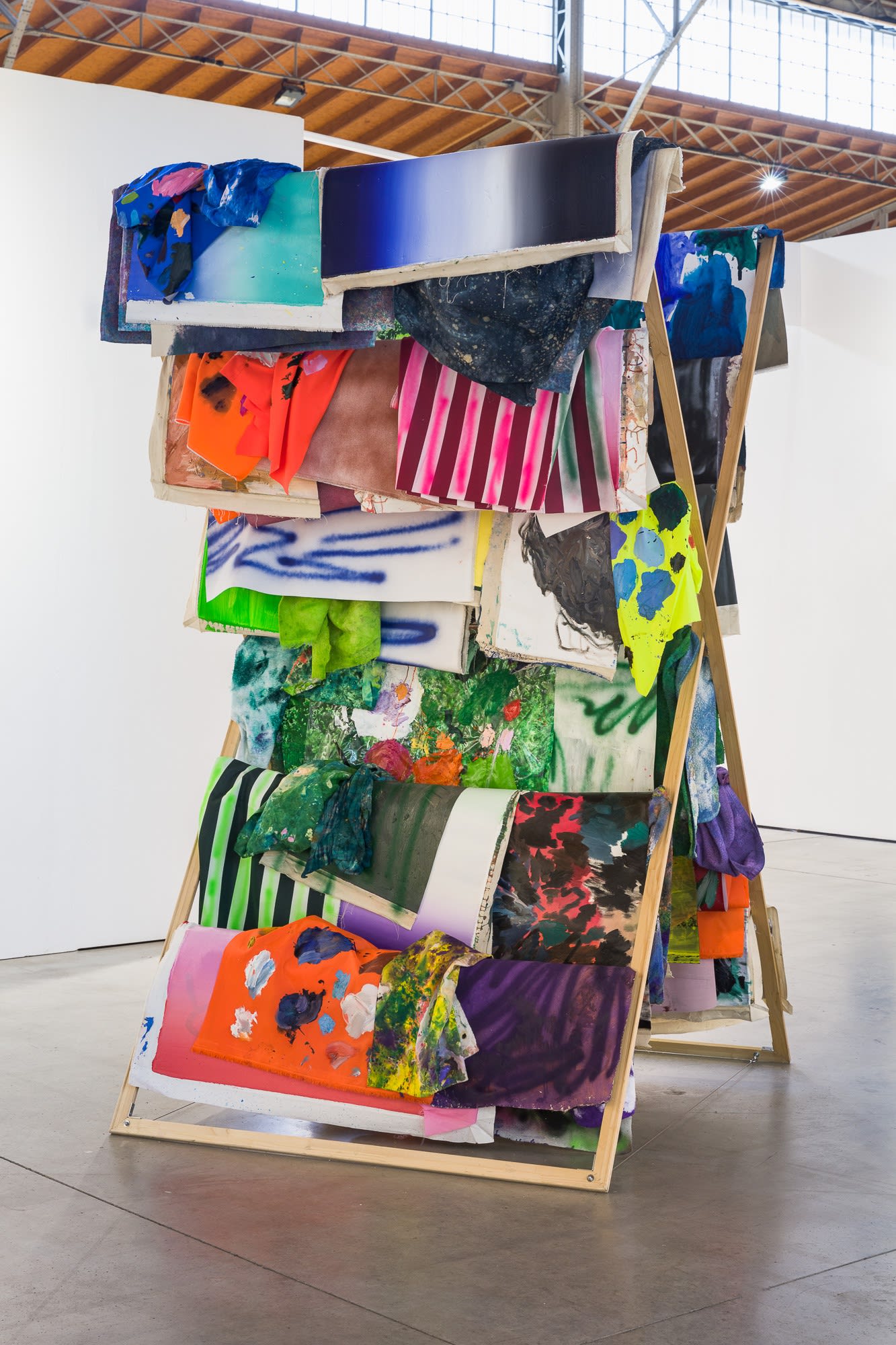 Installation view, Vienna Contemporary 2020, Solo show by David Roth