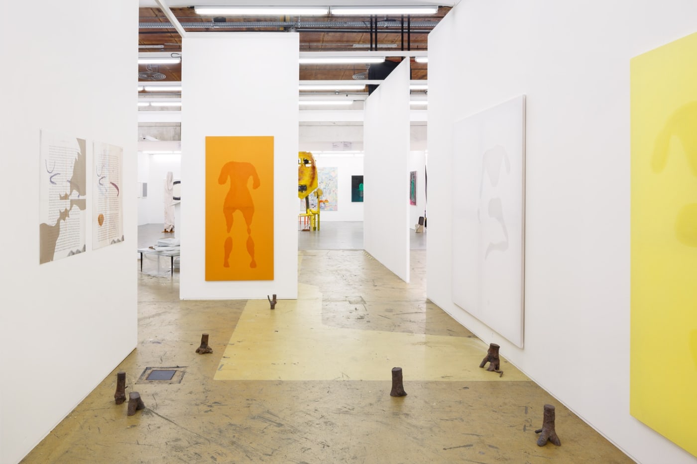 Installation view, Art Rotterdam 2019, Solo show by Alex Farrar