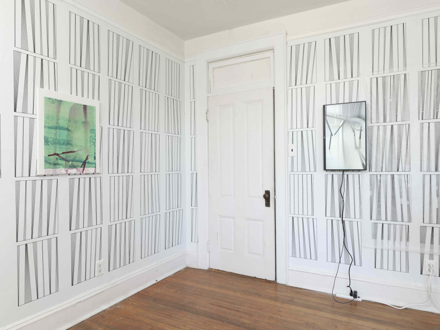 Installation view, NADA House New York 2021, Solo show by Joseph Montgomery