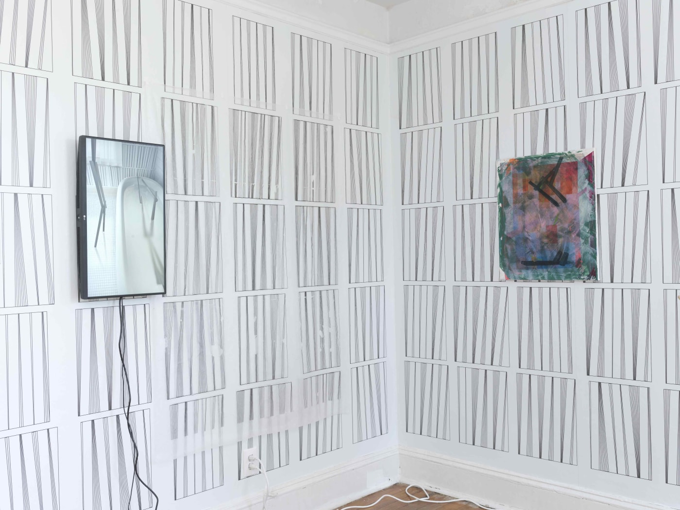 Installation view, NADA House New York 2021, Solo show by Joseph Montgomery