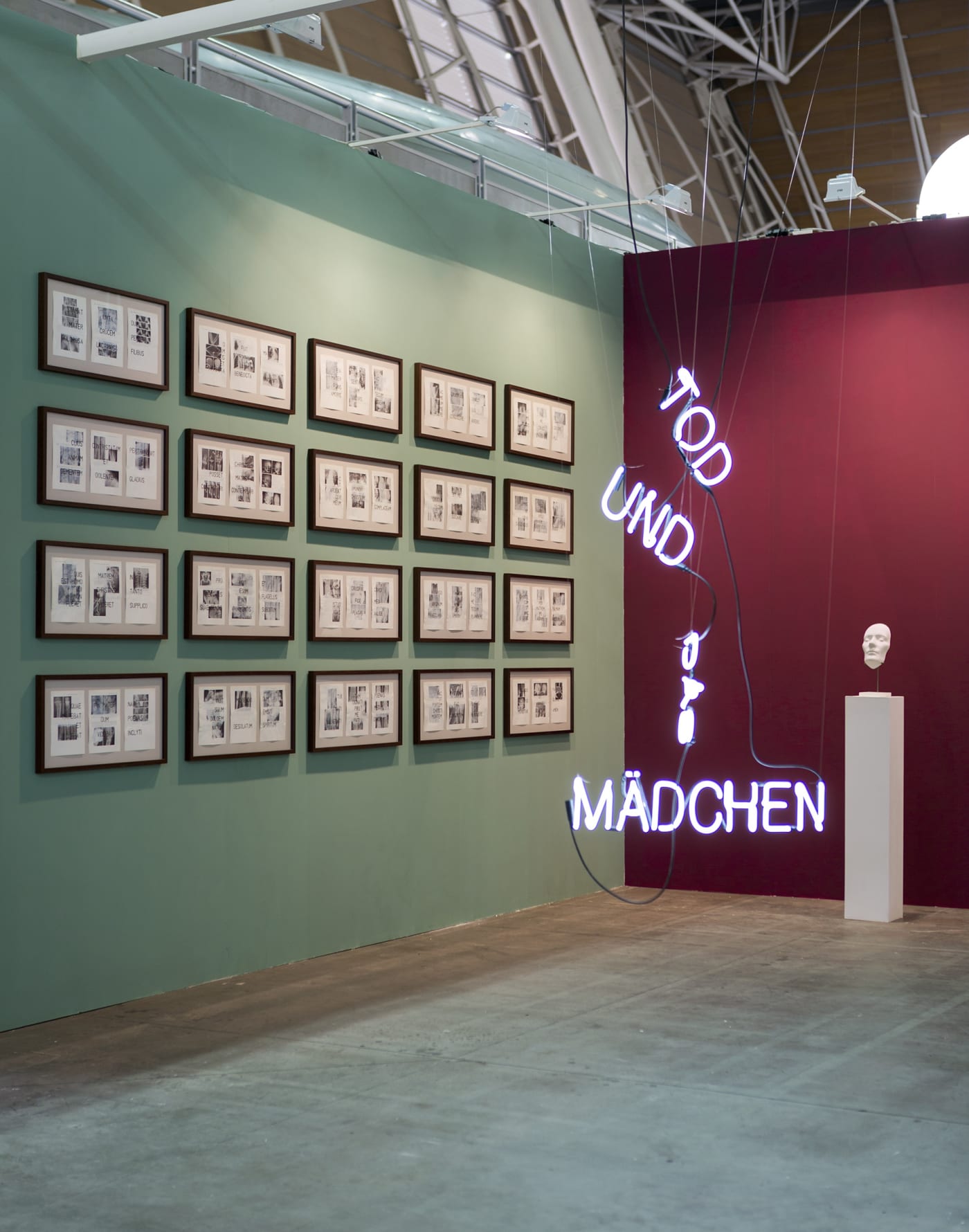Installation view, Artissima 2016, Solo booth by Sybren Renema