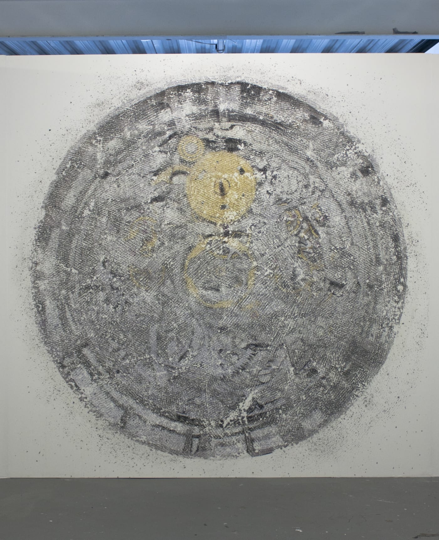 Installation view, SUNDAY Art Fair London 2016, Group exhibition by Paul Beumer, Lennart Lahuis and Raúl Ortega Ayala.