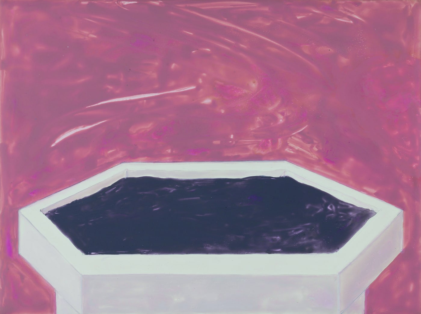 Jean-Charles Eustache Arena, 2015 Acrylic on wood 15 x 20 cm