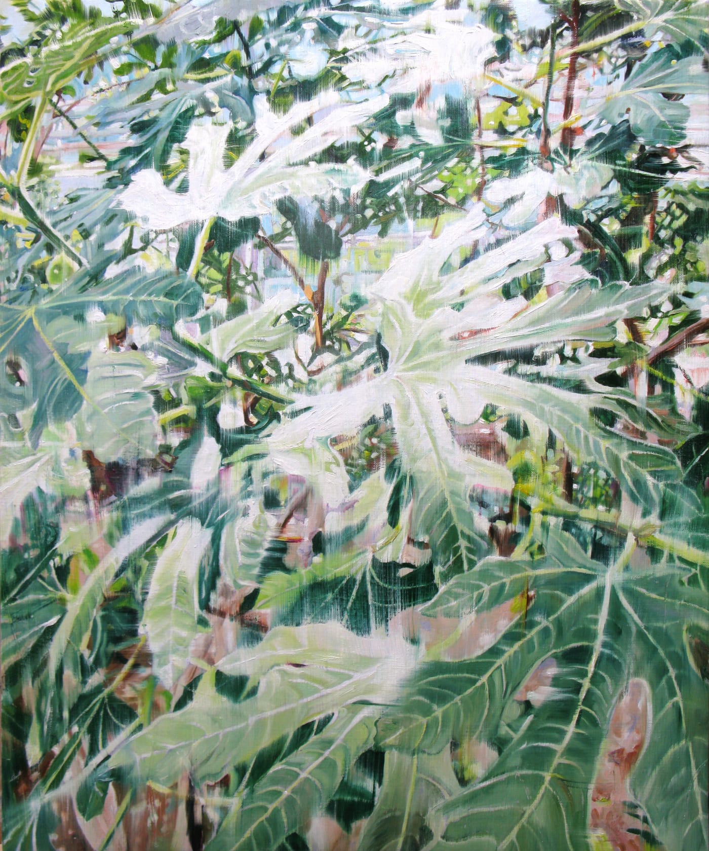 윤석원 Light and matter - Radiant 004 2024 72.7 x 60.6cm Oil on canvas