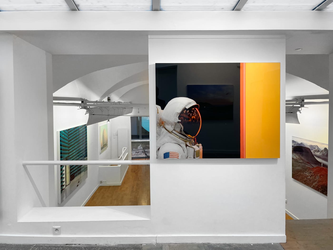 Vincent Fournier Exposition 2023 vue d'exposition Clermont-Ferrand