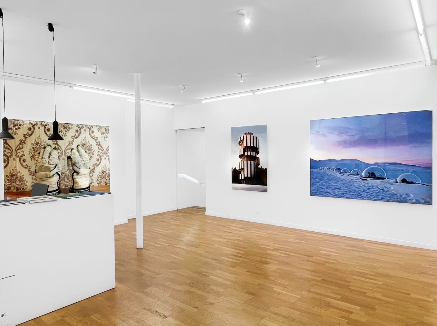 Vincent Fournier Exposition 2023 vue d'exposition Clermont-Ferrand