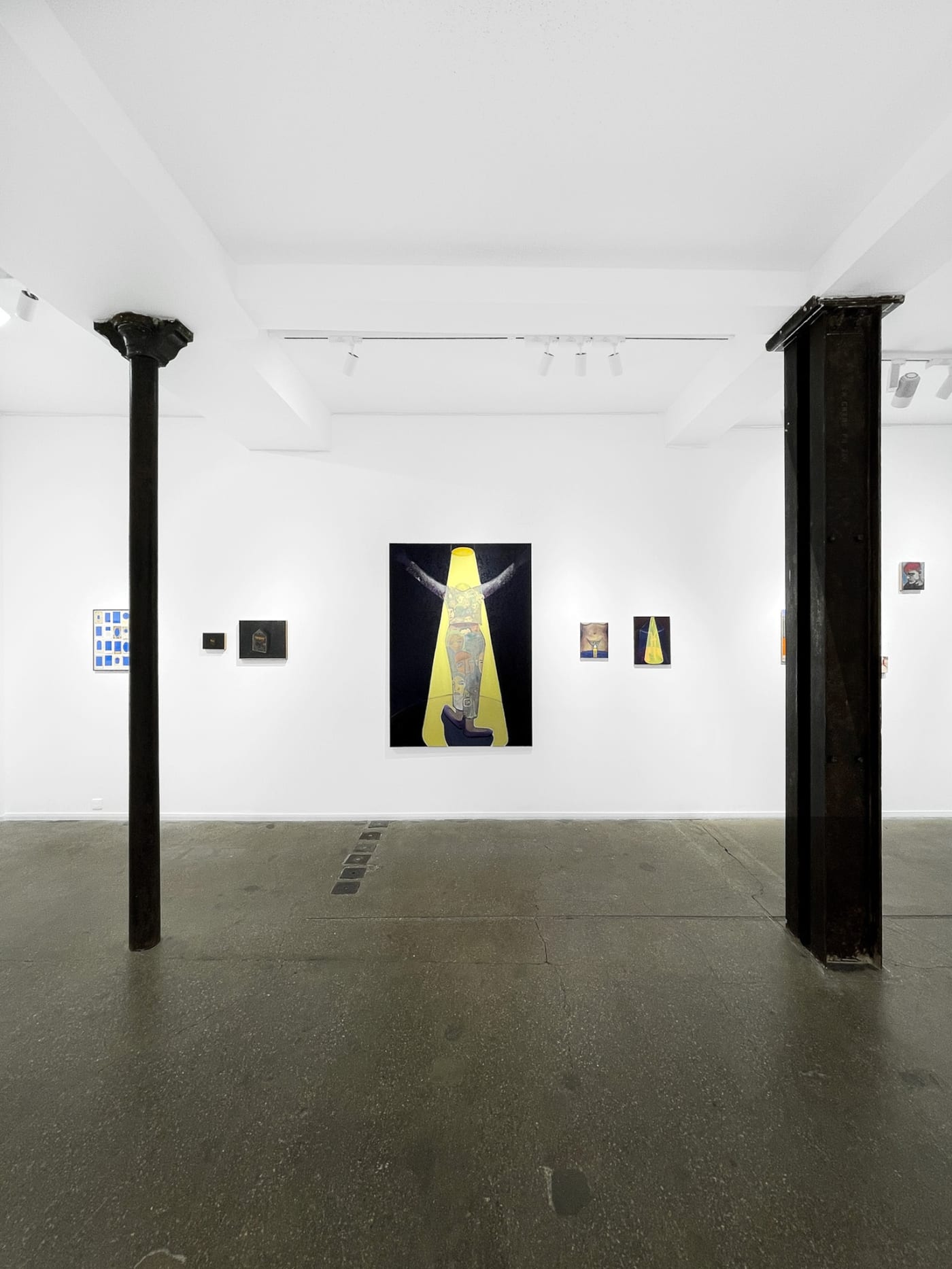 Henni Alftan Clément Bataille Léo Dorfner Jean-Charles Eustache Milène Sanchez Kyveli Zoi oeuvres 2024 exposition art contemporain Paris