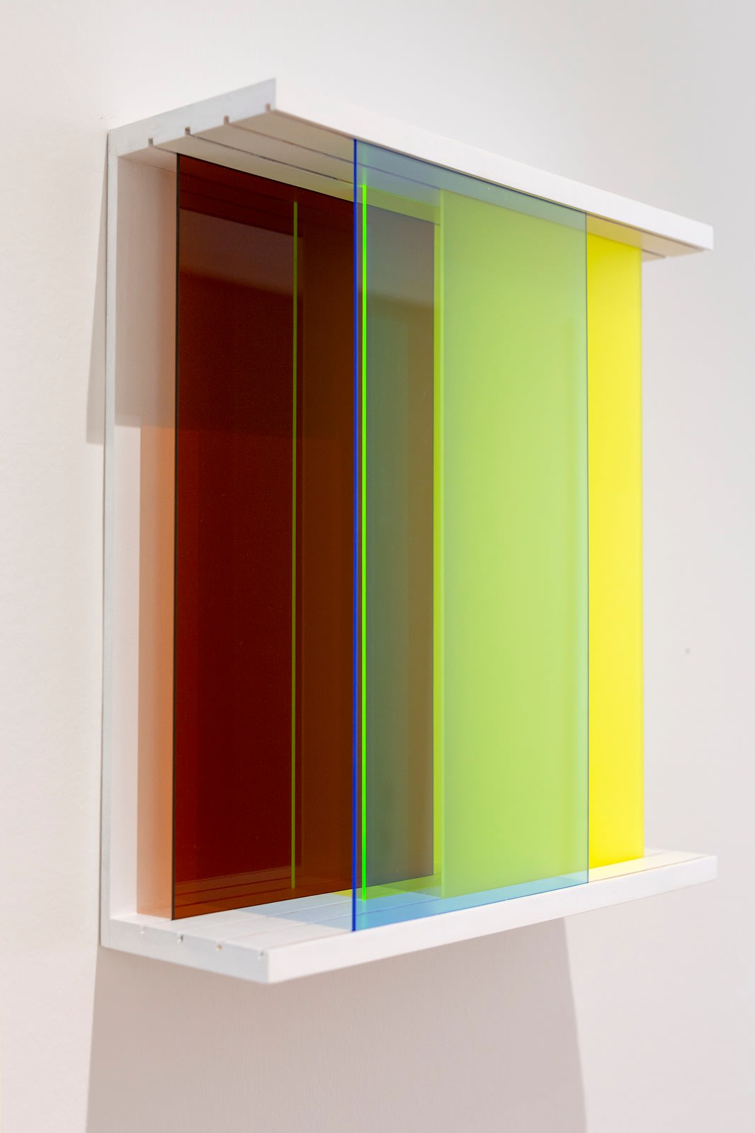 Bettina Bürkle, Yellow Fields, Ausstellungsansicht