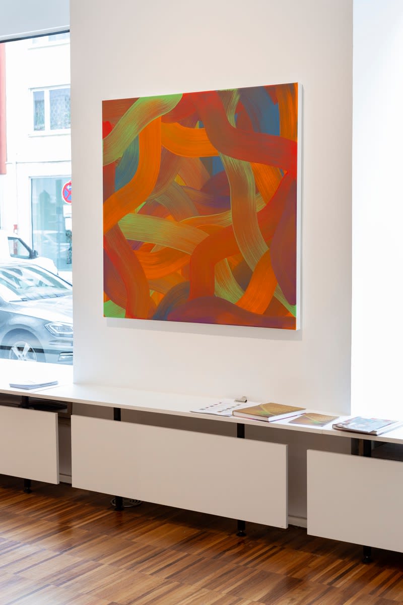 Ausstellungsansicht: Rupert Eder, fearless light, oil