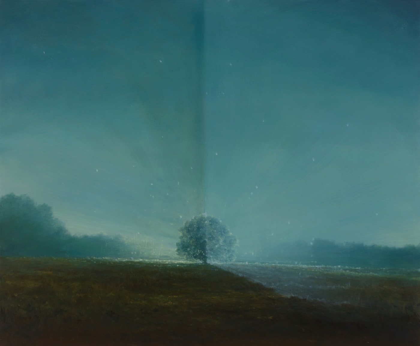 Unknown Artist-Mar 20th 2021 oil on canvas 60.6 x 72.7cm 2024