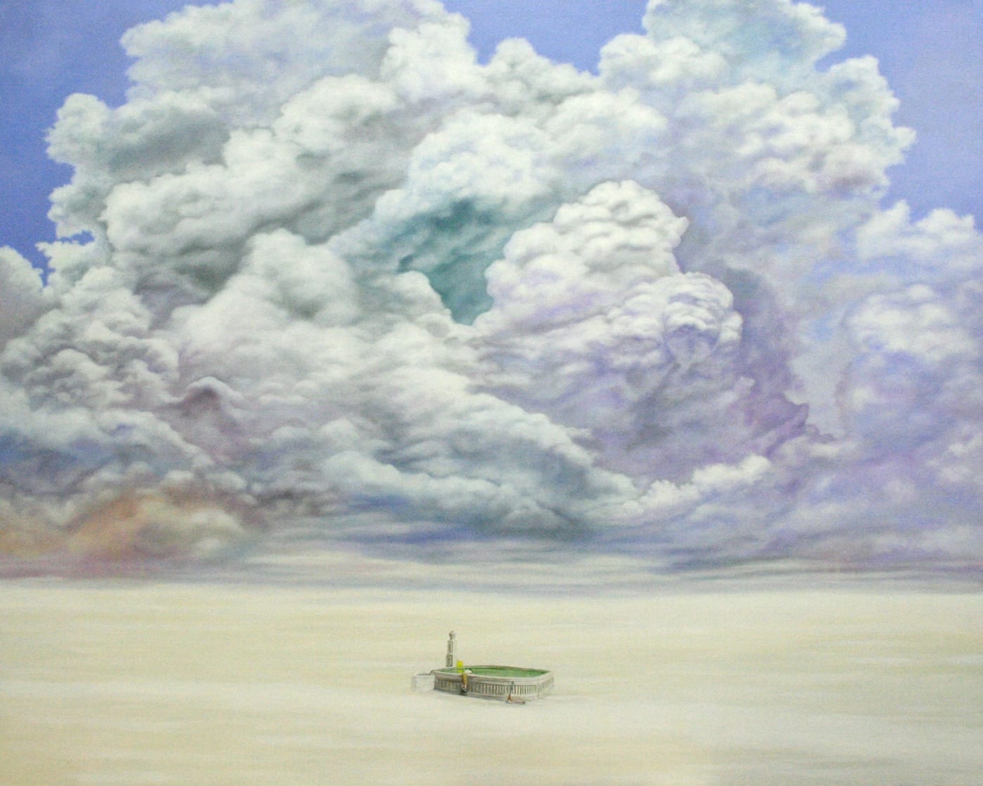 Oasis oil on canvas 130 x 162cm 2019